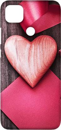 CASEMANTRA Back Cover for Xiaomi Redmi 9, Xiaomi Redmi 9c, M2006C3MG, M2006C3MII - Heart Print