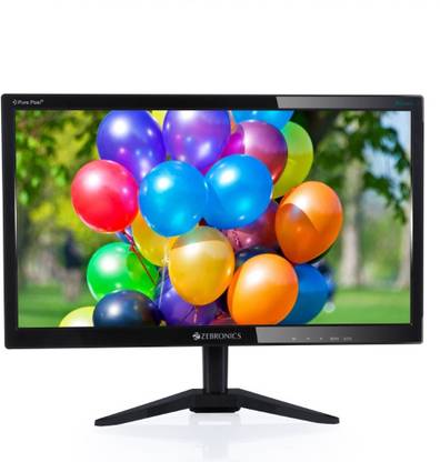 ZEBRONICS 49.53 cm (19.5 inch) Full HD TN Panel with Slim & Glossy Design, Anti-Glare, Wall Mountable Monitor (Zeb-A20HD LED)