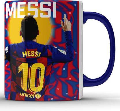 Unbounded Company Lionel Messi Blue Edition Ceramic Coffee Mug