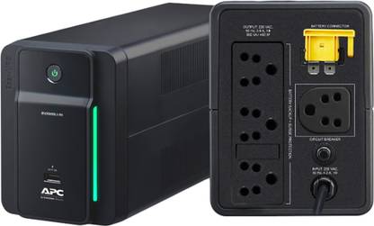 APC BVX900LI-IN 230 V Line-interactive Tower Model UPS with Overload Protection 4 Outlet Plugs