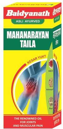 Baidyanath Mahanarayan Taila, Joint Pain Relief Oil, 50 ml, Pack of 2