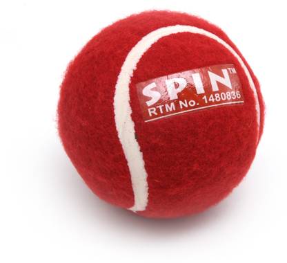 SPIN RED CRICKET TENNIS BALL Cricket Tennis Ball