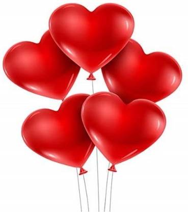 Prihit Solid Birthday balloons decoration set of 41 Balloon