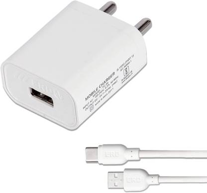 ERDD 2 A Wall Charger for Mobile with Detachable Cable