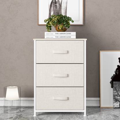 Furn Master Fabric Free Standing Chest of Drawers