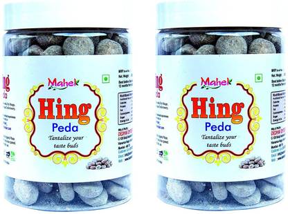 Mahek Hing Peda Combo of 2 Jar, (350 Gm x 2) Hingh(Asafetida) Mouth Freshener