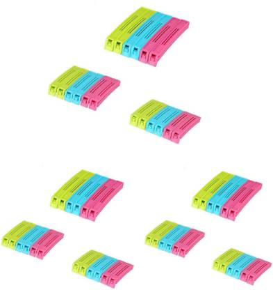 SE HOMEE (Pack Of 54) Packing Clip Small Medium Large plastic Clip