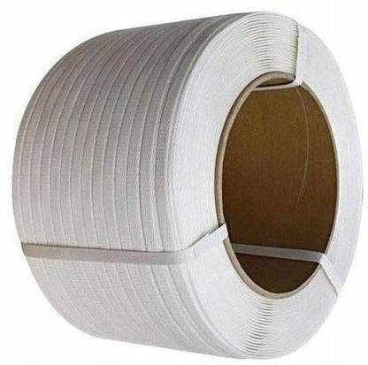 SAIFPRO 19 mm pp (2kg) High Strength PP Box Strap White Colour for both Semi Automatic and Manual Roll 19 mm (2kg) Manual Crimper