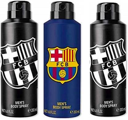 FC Barcelona fcb combo deo897 Body Spray  -  For Men