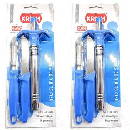 GLARE KRISH Steel, Plastic Gas Lighter