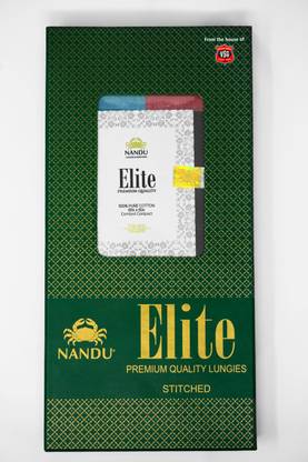 Nandu Elite Solid Multicolor Lungi