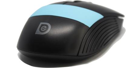 DARK EDGE High Resolution Rechargeable Wireless Mouse 1600 dpi Comfort Induced Design with (Mousepad of Random Design) Wireless Ambidextrous Optical Mouse