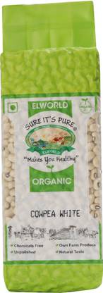 ELWORLD Organic White Peas (Whole)