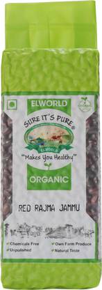 ELWORLD Organic Red Rajma Kashmiri (Whole)