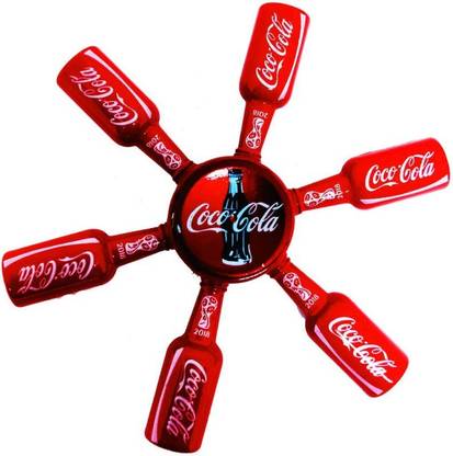 Shivsoft Bottle Shaped Red 6 Arm Spinner