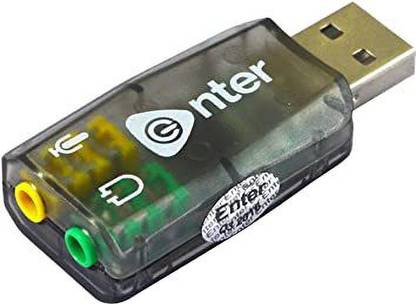 Enter USB ENTER USB SOUND Sound Card