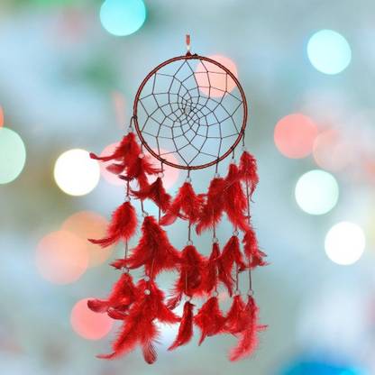 Tejash enterprises Feather Dream Catcher Wall Hanging Feather Dream Catcher