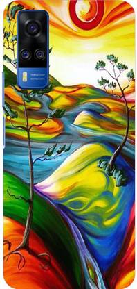 Artcase Back Cover for Vivo Y51 2020