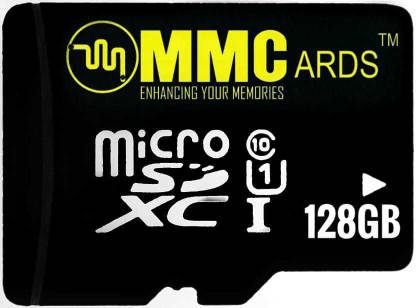 MMC M50128 Ultra U1 128 GB MicroSD Card Class 10 90 MB/s  Memory Card Compatible with Mobile