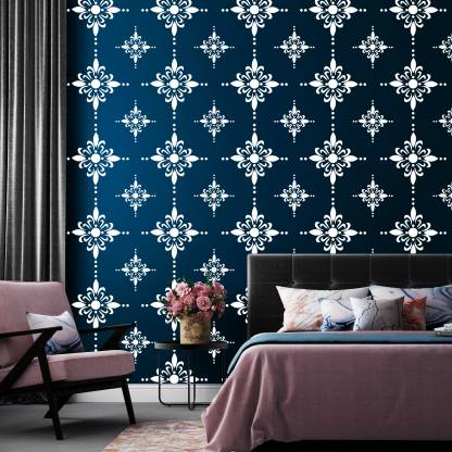 Decor now Size : ( 16-inch x 24-inch) Reusable DIY Wall Stencil Painting for Home/Office Decoration Stencil Stencil