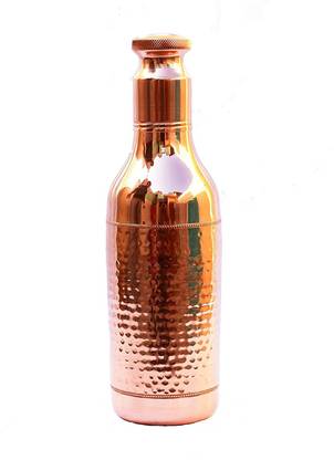 The Jaipur Crafts 1000 ml Copper Bottle