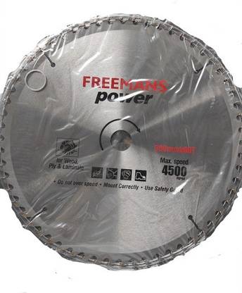 FREEMANS TCT1260 12 inch / 300 mm x 60T TCT Power Circular Saw Blade (60 Teeth), TCT 1260 Max Speed 4500 Rpm Wood Cutter