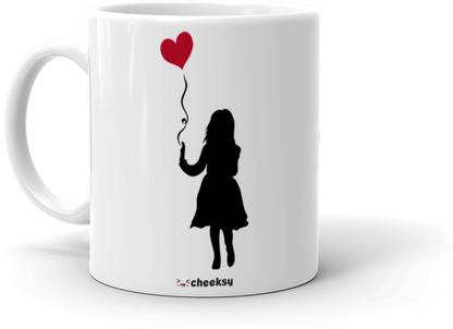 Cheeksy CHK-0223-MUG-SINGLE Ceramic Coffee Mug