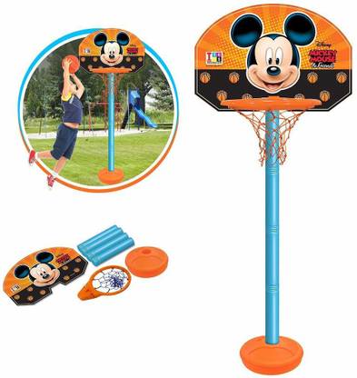 SHIVAY FASHION Shooting Champ Basketball Set with Adjustable Stand for Kids for Indoor and Outdoor use Basketball