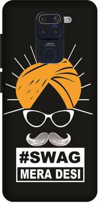 SAVETREE Back Cover for Mi Redmi Note 9 Swag Mera Desi,Sardar Ji Back Cover
