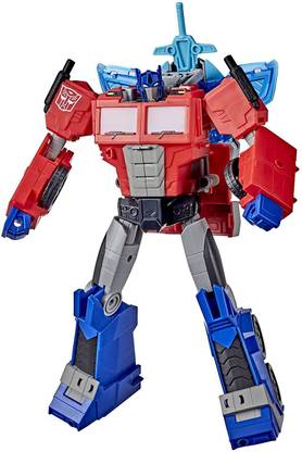 TRANSFORMERS Transformer Bumblebee Cyberverse Adventures Battle Call Officer Class Optimus Prime, Voice Activated Lights And Sounds, Ages 6 And Up
