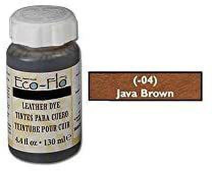 Tandy Leather Eco-Flo Leather Dye 4.4 Fl. Oz. (132 Ml) Java2600-04