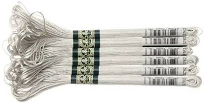 Notions - In Network Dmc Satin Floss 8.7 Yards-Cloud