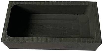 Zevipe 1Kg Graphite Ingot Mould Mold Ingot Mold Casting Ingot Crucible