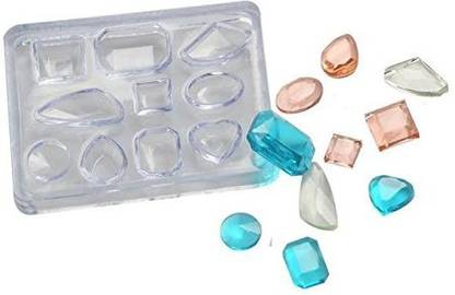 Auveach Diy Silicone Resin Mold Stud Earrings Pendant Epoxy Casting Molds Jewelry Making Handmade Craft