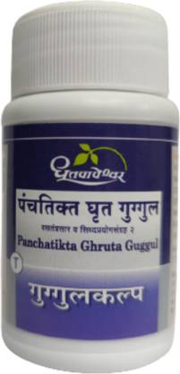 धूत्पपेश्वर Panchatikta Ghruta Guggul (60 Tablets)_Sold By Global Health