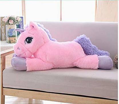 Wrodss Unicorn Stuffed Animal Plush Toy, - pink 65 cm  - 65 cm