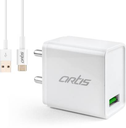 artis 3 A Wall Charger for Mobile with Detachable Cable
