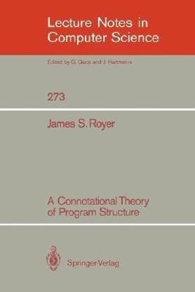 A Connotational Theory of Program Structure