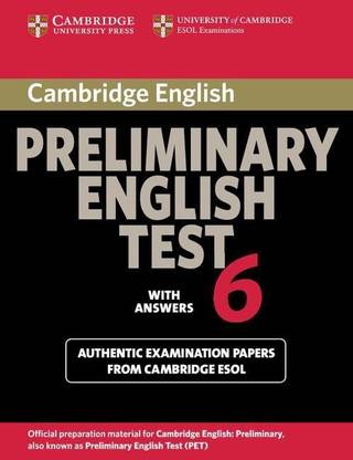 Cambridge Preliminary English Test 6 Student's Book with answers
