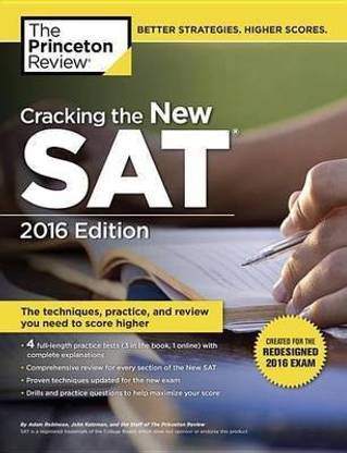 Cracking the New SAT with 4 Practice Tests