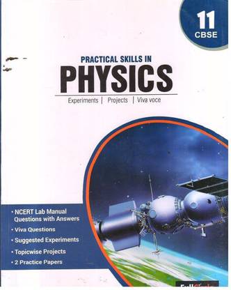 Practical Skills in Physics Lab Manual For Class 11 CBSE (2023-24)