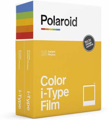 POLAROID Color I-Type Film Double Pack (16 Photos) (6009) Film Roll