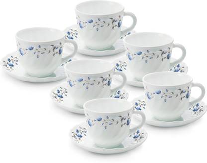 Larah by Borosil Pack of 12 Opalware Helena