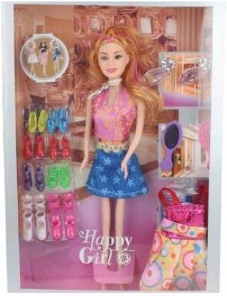 Oraisportsmart fashion doll with shoe set for girl (Multicolor) (Multicolor)7777777777