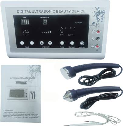 Kostech Digital Ultrasonic Beauty Device for Facial Cleansing With Mole & Wart Remover l Spot Remover Facial Cleanser System & Brush