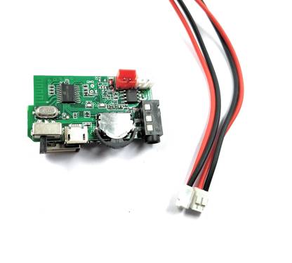 Electronil Bluetooth Amplifier Board with Aux/SD Card support for DIV Projects (Free Conenctors) Sound Recorder and Sound Circuit Electronic Hobby Kit