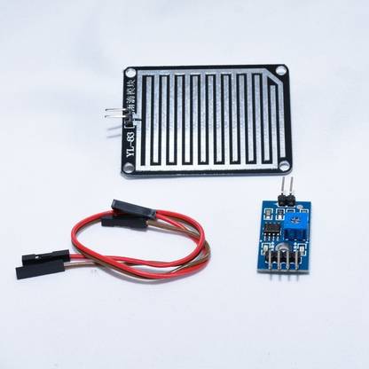 MAKER AND HACKER Rain Drop Detection Sensor Module Raindrops Humidity Weather Sensor Yl83 Electronic Components Electronic Hobby Kit