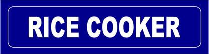 madhusigns rice cooker Emergency Sign