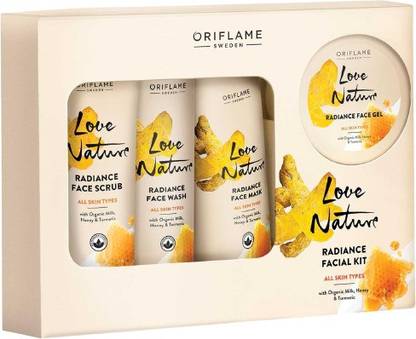 Oriflame RADIANCE FACIAL KIT MILK & HONEY TUMERIC