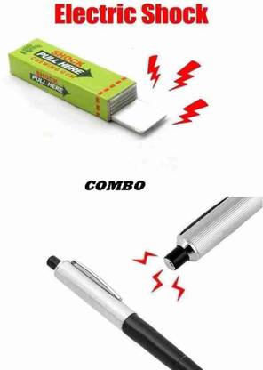 AMACO Electric shock current pen and chingam Gag Gag Toy